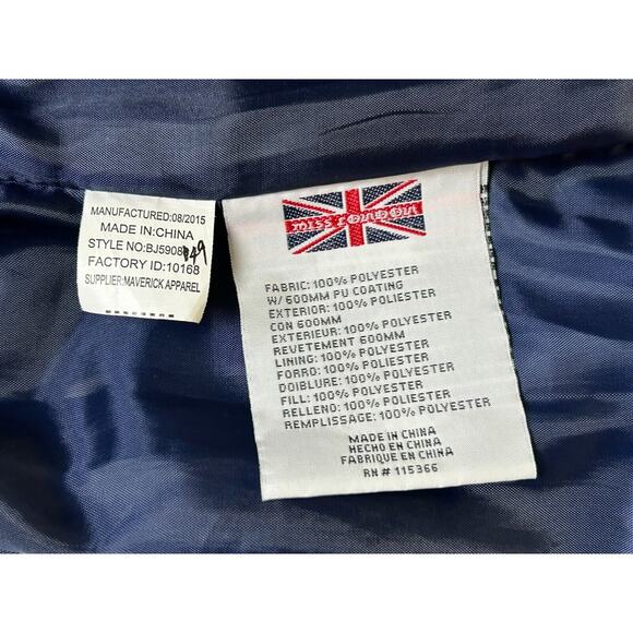Miss London LONDON Girl’s/Women’s Navy Puffer Coat‎ SIZE(MEDIUM) - Picture 10 of 14